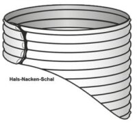 StatiMed Futur Wellness-Schal,Hals-Nacken,marine(Werkm.),