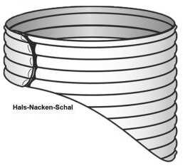 StatiMed Futur Wellness-Schal,Hals-Nacken,schwarz(Werkm.),