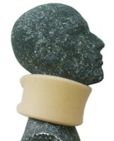 gerade Halskrawatte 8cm Höhe,28-52cm(Ruthner),