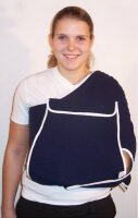 Orthopädische Schulterwesteblau Gr.M(85-115cm)(Ruthner)