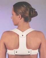S&G Clavicula-Bandage weißGr.M(ADEV)