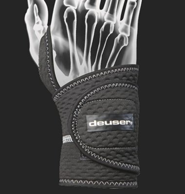 Deuser Handgelenkbandage,schwarz universal,