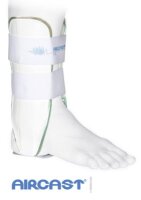 Sprunggelenkschiene AIRCAST Air-Stirrup weiß>>>>Gr. M rechts