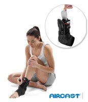 AIRCAST AirPro Sprunggelenorthese, schwarz>>>>Gr. M rechts