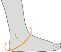 Sprunggelenkorthese PROCARE Stabilized Ankle Brace...