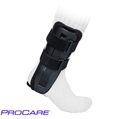 Standart Sprunggelenkorthese PROCARE SURROUND ANKLE FLOAM, schwarz>>>>Ausf.: Athletic (kurze Version)
