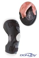 Knieorthese DONJOY Clima-Flex OA medial rechts/ lateral links, schwarz>>>>Gr. S