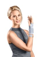 MANUDYN Handgelenkbandage,rechts beige Gr.L,