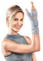 Handgelenk-Orthese MANU-HIT POLLEX platinum>>>>Gr. S links