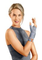 MANUDYN POLLEX Handgelenk-,Bandage links platinum Gr.XXL,