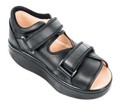 Langzeitverbandschuh WCSlinks,schwarz Gr.XL(45/46)