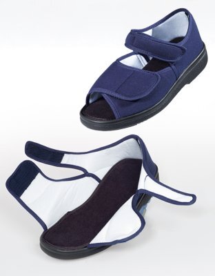 Reha Schuh Theramed D1 marineblau>>>>Gr. 40