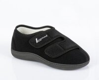 Reha-Halbschuh Z1 m.2 Klett-,Verschl.schwarz Gr.39,