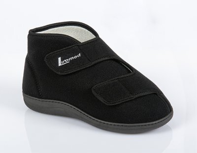 Reha-Schuh hoch Z1 m.2 Klett-,Verschl.schwarz Gr.44,