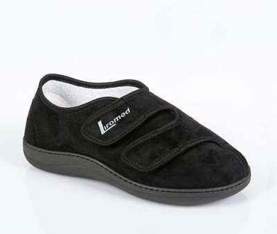 Reha-Halbschuh Z3 m.2 Klett-,Verschl.schwarz Gr.41,