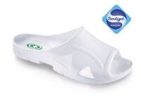 Bio-Slipper, weiß>>>>Gr. 40