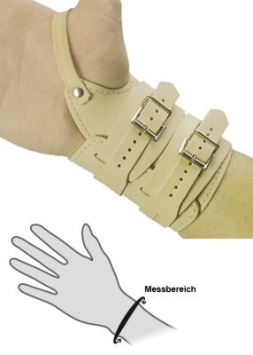 Handgelenkriemen Nr.420 Gr.14links