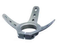 3-Arm-Schaftadapter bis 166kg, Edelstahl>>>>