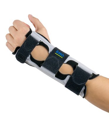 EMO MANUGRIP Handgelenkorthese grau-schwarz>>>>Gr. L