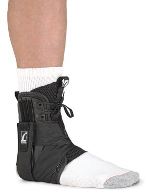 Formfit Ankle Brace Sprunggelenkorthese mit Zusatzgurt schwarz>>>>Gr. M