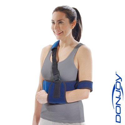 DONJOY PSI Plus Premium Schultergelenkorthese Standard, blau-schwarz>>>>Gr. L