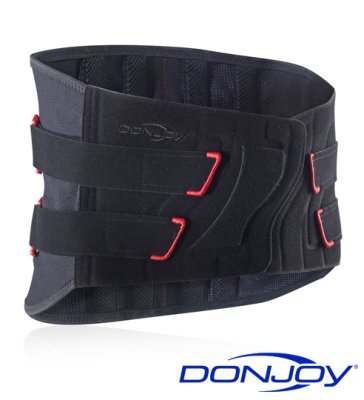 Lumbalstützorthese DONJOY ImmoStrap, schwarz>>>>Gr. L