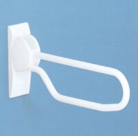 Hochklappbarer Stützklappgriff,weiß 90cm(OXYON-WOLFF),