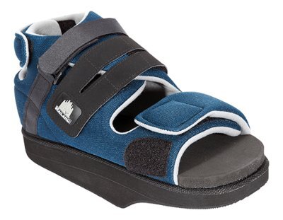 Vorfußentlastungsschuh MAILAND mit langer Sohle, blau-schwarz>>>>Gr. XL