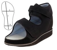 Therapieschuh AUGSBURG Standard schwarz>>>>Gr. 39