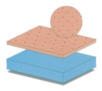 PPT ca.152x65cm 3,2mm blau,(AFT),
