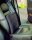 SISSEL Back Auto/Lendenkissen,Velour,grau,