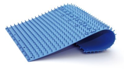 SISSEL Acupressur Mat ca.,40x60cm zweiteilig blau,