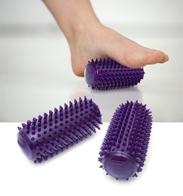 SISSEL Spiky Body Roll 2er-Set,violett,