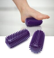 SISSEL Spiky Body Roll 2er-Set,violett,