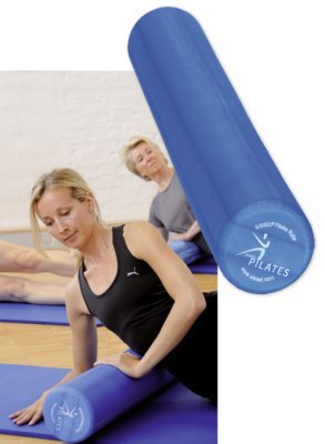 Pilates Roller Pro Sissel inklusive Übungsposter, blau>>>>100 cm