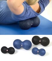 SISSEL Myofascia Double Ball,ca.12cm,schwarz,