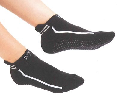 Yoga Socks,antirutsch,schwarz,Gr.S/M(36-40),