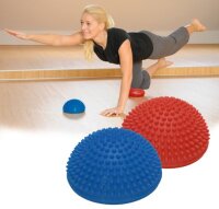 SISSEL Spiky Dome ca.16cm,2er-Set,1xrot/1xblau,