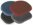 Bezug f.SISSEL Sitfit Plus,37cm Velours,schwarz,