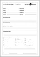 Block HILFSMITTELLIEFERUNG,DIN A4,50Blatt,