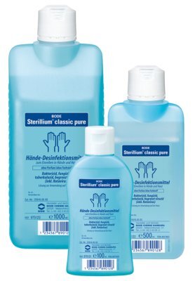 Sterillium classic pure Hände-,Desinfektion 100ml(BODE),