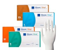 ABENA Vinyl-Handschuhe,puderfrei Gr.S(100Stk),
