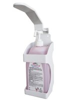 Wandhalter m.Hebel u.Pumpe f.,hexadermal-Flasche...