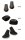Twist & Go GUMMI PAD f.,Nordic Walking Stöcke,RDNWKCS,