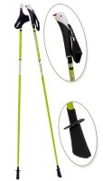 Nordic Walking Stöcke CT4-PCU,click-JustGoSport Lime...
