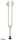 Stimmgabel mit Plastikfuß,nach Rydel Seiffer c128/C64 Hz,