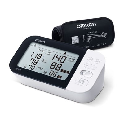 Oberarm-Blutdruckmessgerät OMRON M500 mit intelligenter Wrap Manschette>>>>