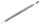 Mitesserentferner m.Schlinge,runder Griff(Hans Kniebes),
