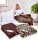 PROMED Kuschelheizdecke KHP-2.3, 180x130cm, 10 Stufen, braun>>>>