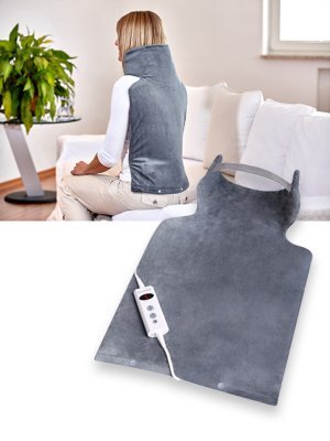 PROMED Rücken-und Nackenheizkissen NRP-2.4, 40 x 65cm, grau>>>>